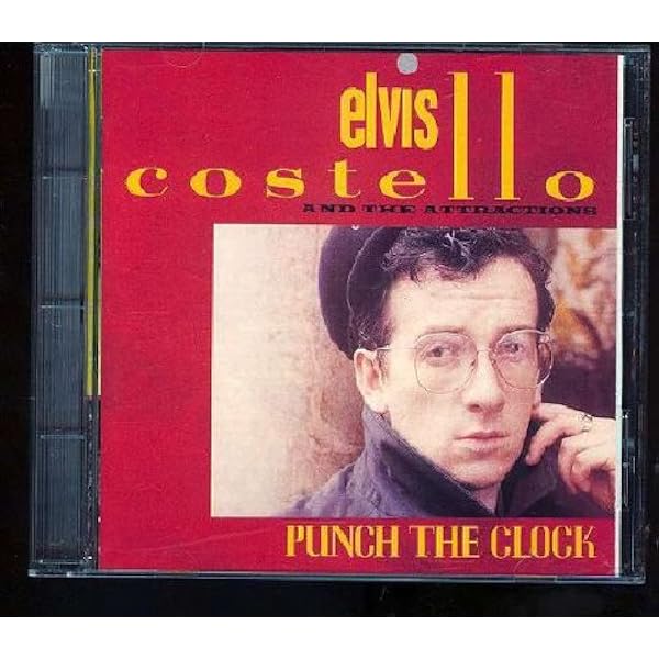 ELVIS COSTELLO ATTRACTIONS Punch The Clock LP Vinyl VG++